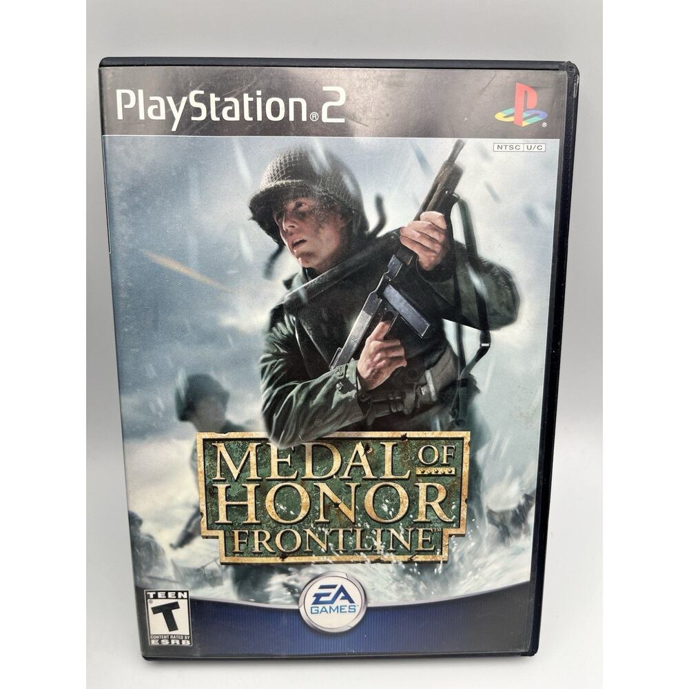 Medal of Honor: Frontline Sony PlayStation 2 PS2 CIB Complete Tested
